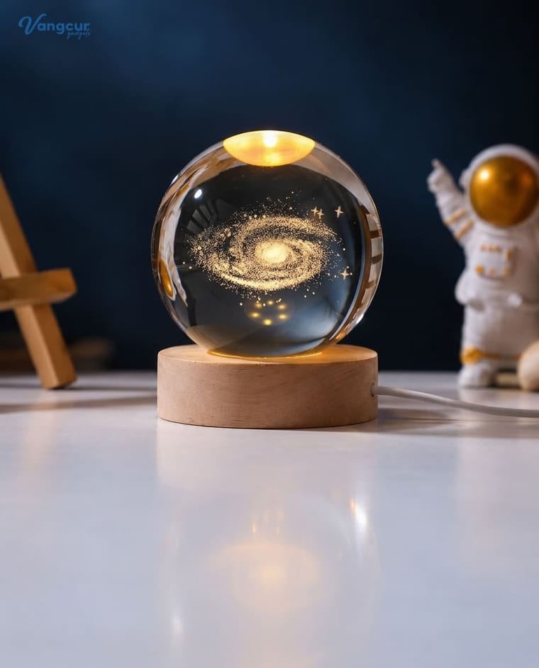 3D Galaxy Crystal Ball Lamp Single Color Vangcur
